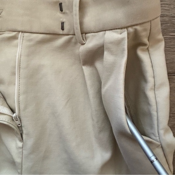 Banana Republic Cruise Wide Leg Pant High Waisted Maverick Tan Women’s 2 Petite - Picture 10 of 13